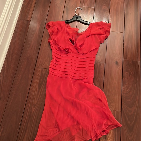 Bebe layered chiffon dress - Picture 1 of 3